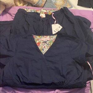 Navy scrubs